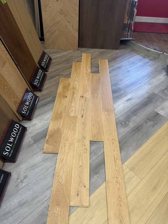 Паркетна дошка Oak Brushed Bevelled Family